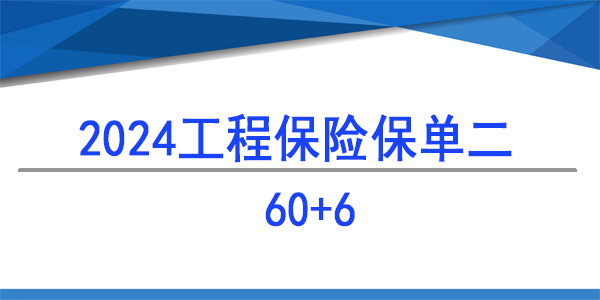 工程保险 60+6