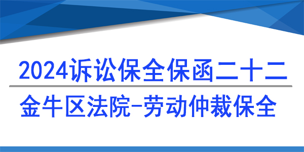 金牛区法院,诉讼保全